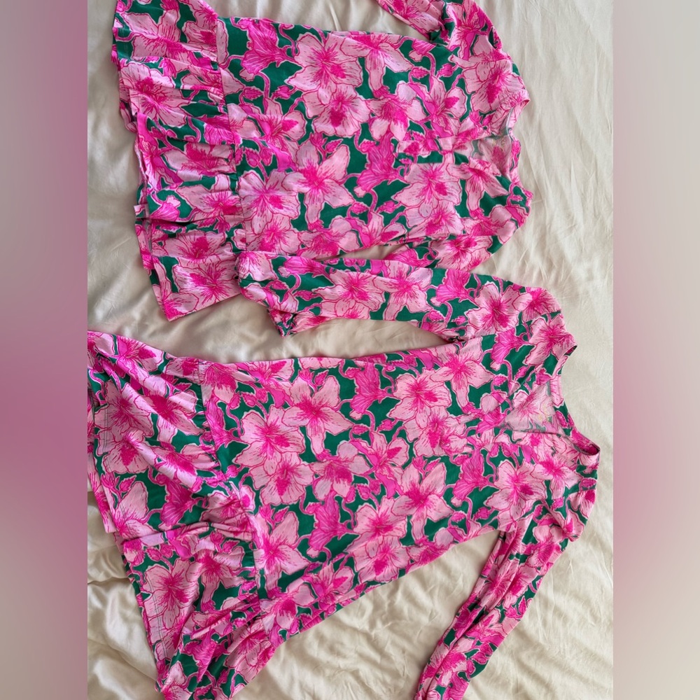 Lilly Pulitzer cotton Alyssa dress size S. Worn for Mommy & Me photo shoot.